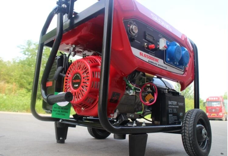 5kw genset with wheels gasoline (5)