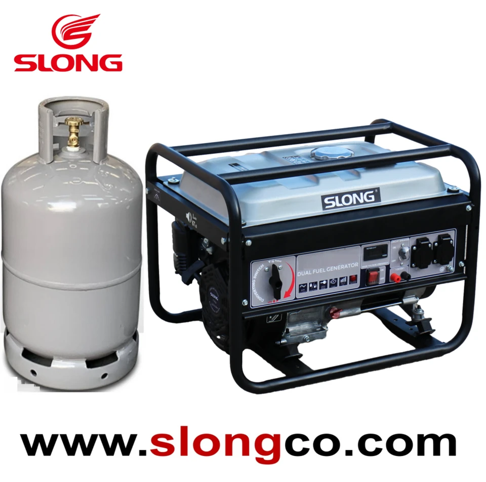 Generator Hibrida LPG Bensin 3000 Watt