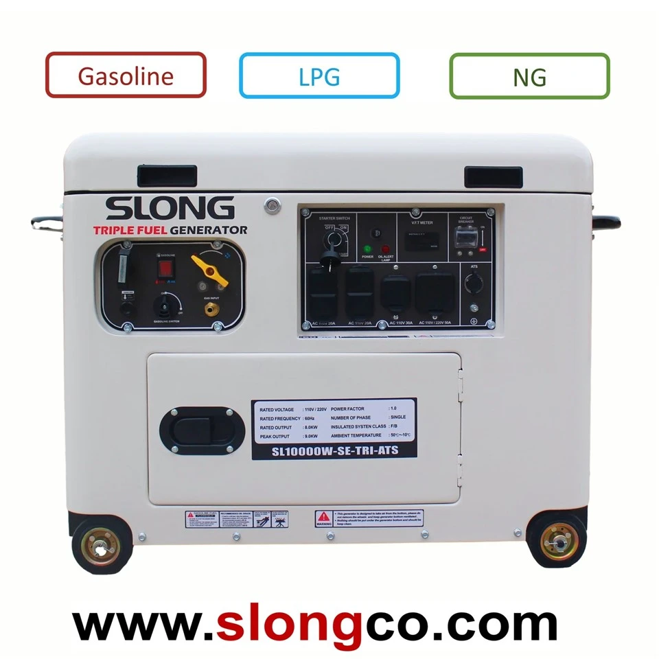 Generator Gas Alam Tenaga Bahan Bakar Hibrid